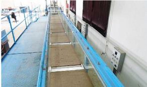 ساحل ماسه اي و تله هاي رسوب گیر جایگذاري شده